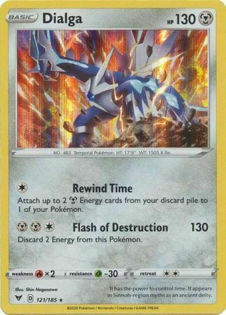 Dialga [Rewind Time | Flash of Destruction] Card Front