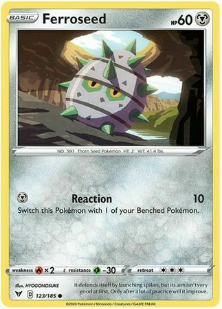 Ferroseed [Reaction] Card Front