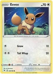 Eevee [Gnaw | Tail Whap]