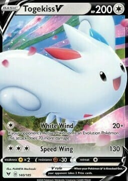 Togekiss V [White Wind | Speed Wing] Card Front