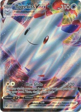 Togekiss VMAX [MAX Glide] Card Front