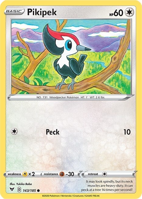Pikipek Card Front