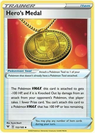 Hero's Medal Card Front