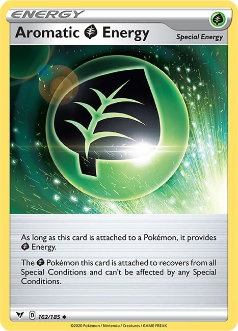 Aromatic G Energy Card Front