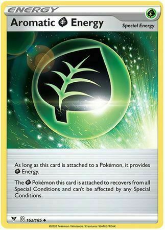 Aromatic G Energy Card Front