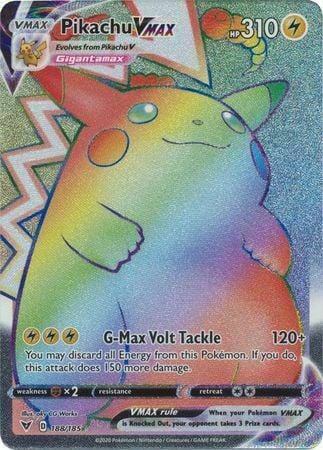 Pikachu VMAX Card Front