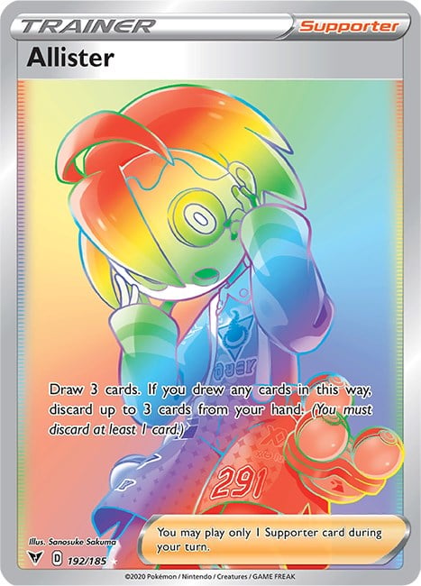 Allister Vivid Voltage | Pokmon | CardTrader