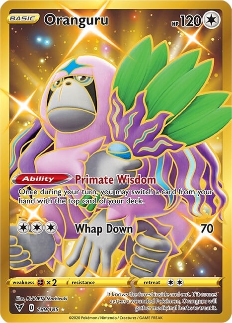 Oranguru Card Front