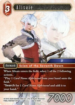 Alisaie (12-003) Card Front