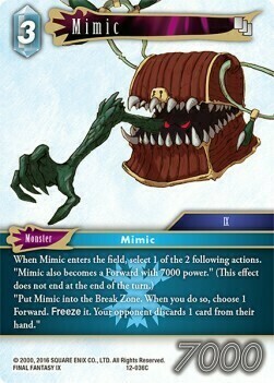 Mimic Card Front