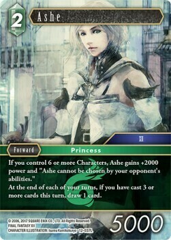 Ashe (12-037) (V.1) Card Front