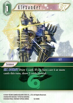 Alexander (12-039) Card Front