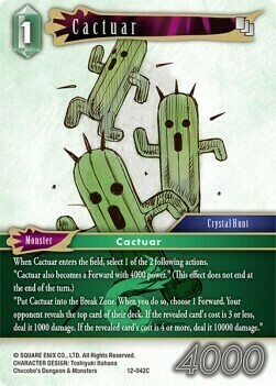 Cactuar (12-042) Card Front
