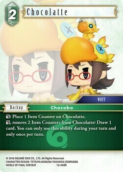 Chocolatte Card Front