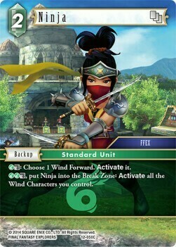 Ninja (12-050) Card Front
