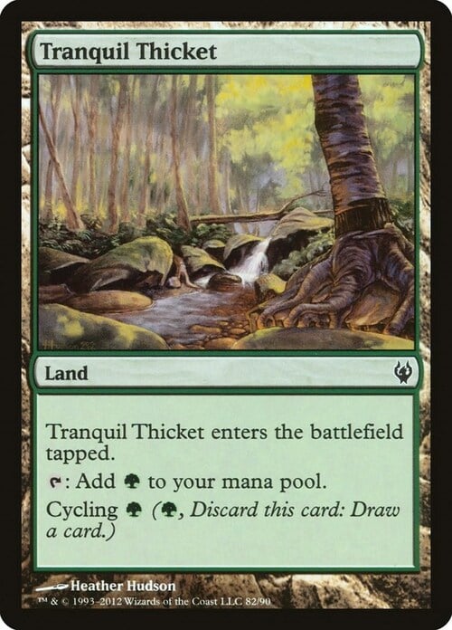 Tranquil Thicket Card Front