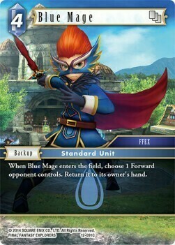 Blue Mage (12-091) Card Front