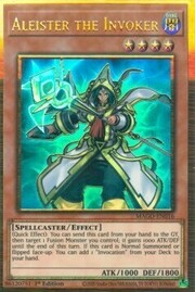 Aleister the Invoker · Premium Gold Rare 016