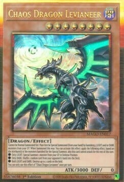 Chaos Dragon Levianeer Card Front