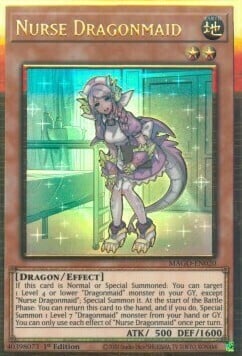 Dragonzella Infermiera Card Front
