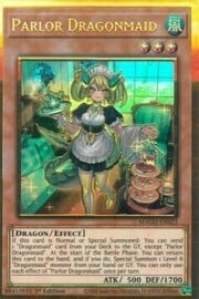 Parlor Dragonmaid · Premium Gold Rare 023