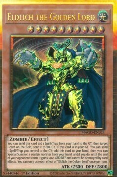 gold rare cards yugioh Mystic Mine MGED-EN047 1st Edition Premium NM You can banish this card from your GY The Most Expensive Gold Rare