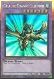 Gaia the Dragon Champion · Premium Gold Rare 025