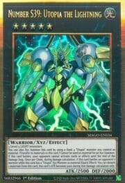 Number S39: Utopia the Lightning · Premium Gold Rare 034