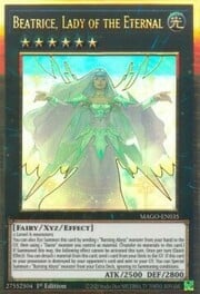 Beatrice, Lady of the Eternal · Premium Gold Rare 035