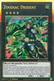 Zoodiac Drident · Premium Gold Rare 036