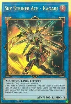 Sky Striker Ace - Kagari Card Front