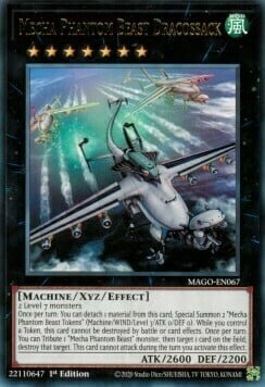 Bestia Fantasma Meccanica Cosaccodrago Card Front