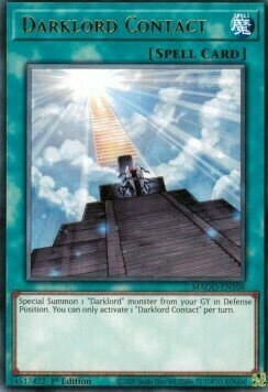 Darklord Contact Card Front