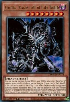 Grapha, Dragon Lord of Dark World Card Front