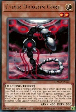 Cyber Dragon Core Card Front