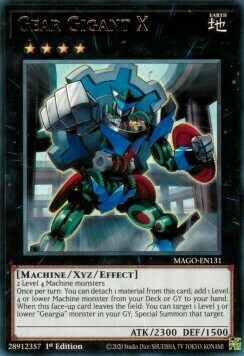 Gear Gigant X Card Front
