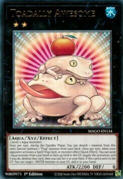 Toadally Awesome Card Front