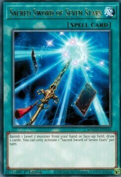 Sacred Sword of Seven Stars Card Front