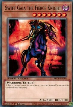 Swift Gaia the Fierce Knight Card Front