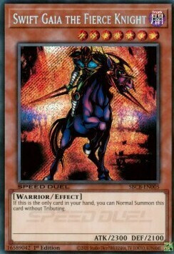 Swift Gaia the Fierce Knight Card Front