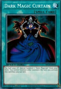 Dark Magic Curtain Card Front