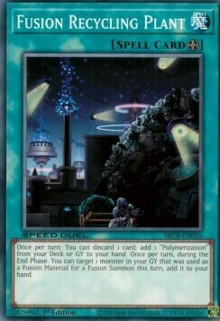 Fusion Recycling Plant Card Front