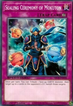 Cerimonia del Sigillo Mokuton Card Front