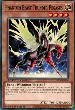 Bestia Fantasma Pegaso-Tuono Card Front