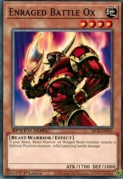 Enraged Battle Ox Card Front