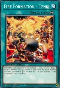 Fire Formation - Tenki Card Front