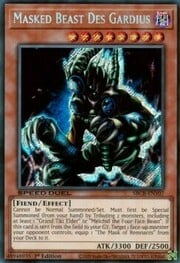 Masked Beast Des Gardius · Secret Rare 107sec