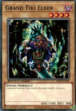 Grande Antico Tiki Card Front