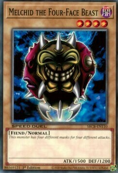 Melchid the Four-Face Beast Card Front
