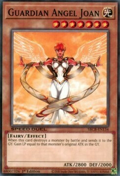 Guardian Angel Joan Card Front